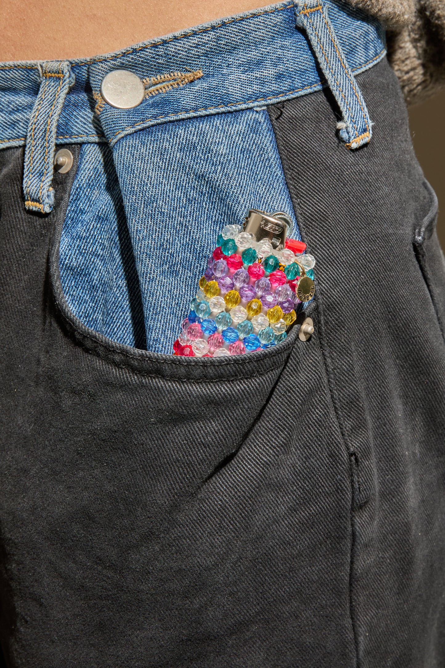 Confetti Beaded Lighter Case