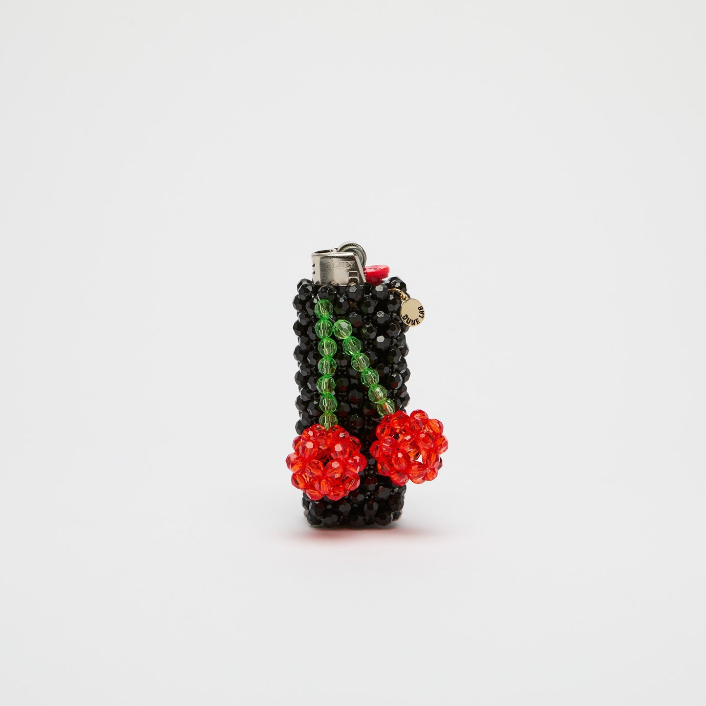 Cherries Beaded Lighter Case