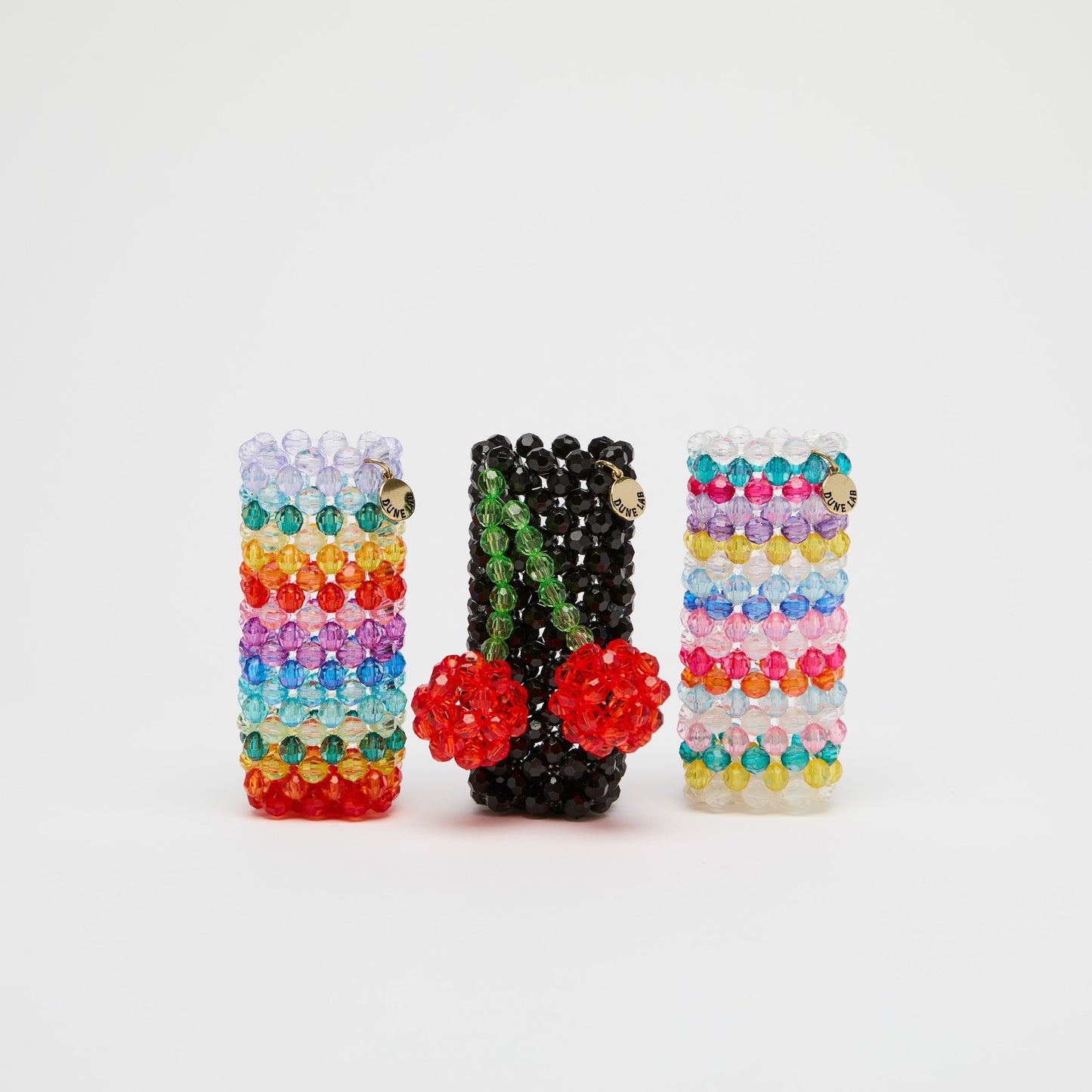 Cherries Beaded Lighter Case