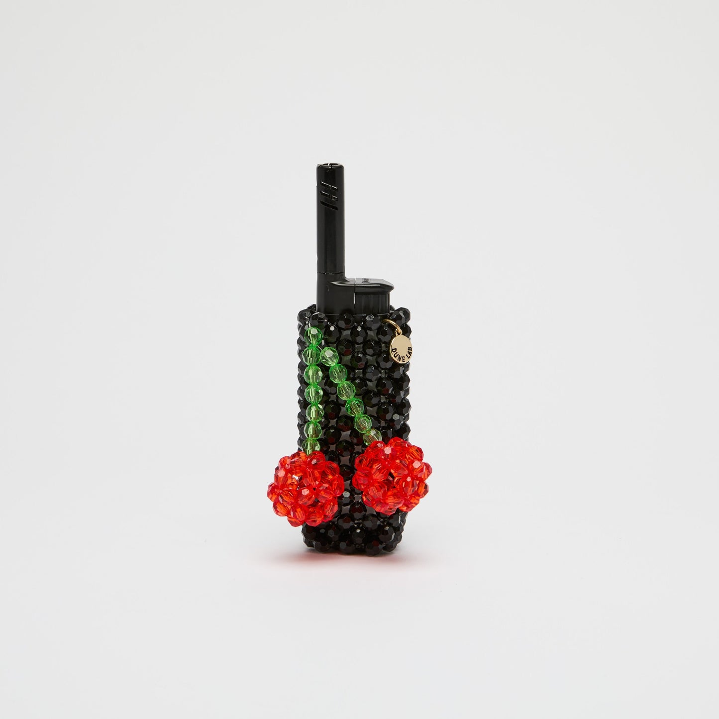 Cherries Beaded Lighter Case