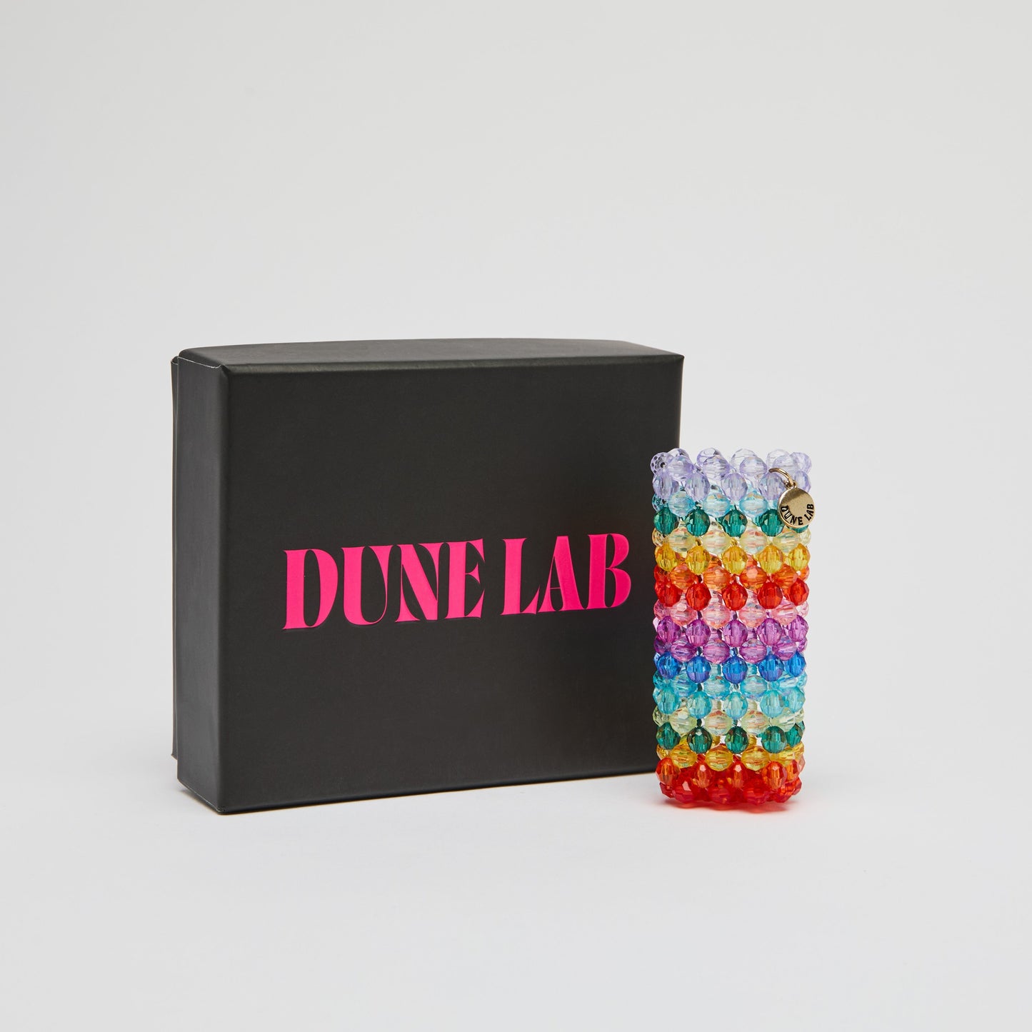 Rainbow Beaded Lighter Case