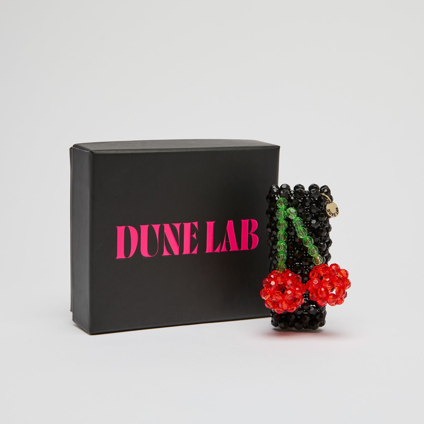 Cherries Beaded Lighter Case